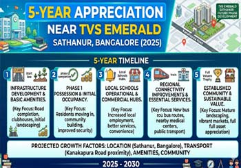 TVS Emerald Sathanur Price Appreciation