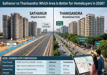 TVS Emerald Sathanur 2 or 3 BHK